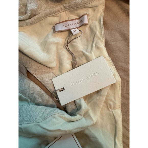 JLuxLabel Natural Sunshine Ruffle Linen Dress - Picture 9 of 9